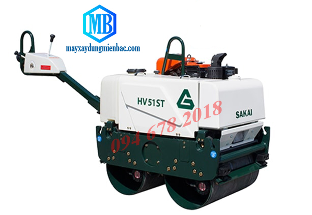 máy lu dắt tay Sakai HV51ST