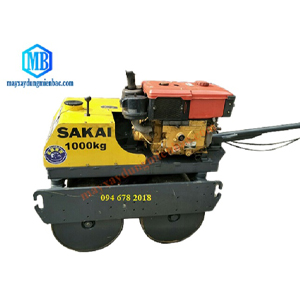 máy lu dắt tay sakai 1000kg