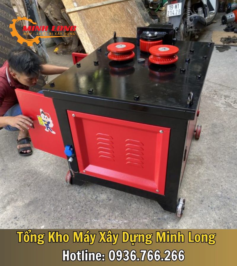 Cấu tạo của máy uốn đai tròn GWH-24