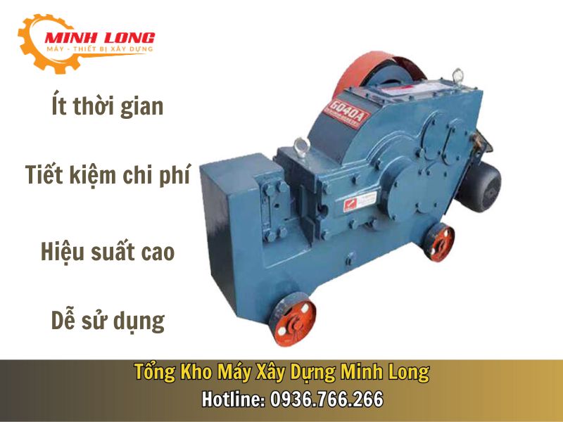 Các tiện ích khi sử dụng máy cắt sắt công nghiệp