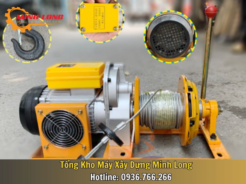 Những tiêu chí lựa chọn máy tời xây dựng chính hãng - giá tốt