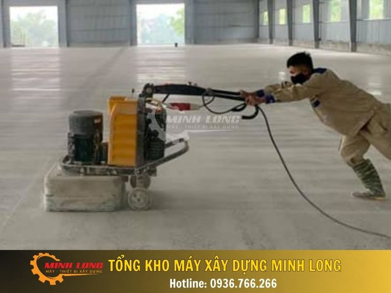 Nguyên lý hoạt động máy mài sàn bê tông