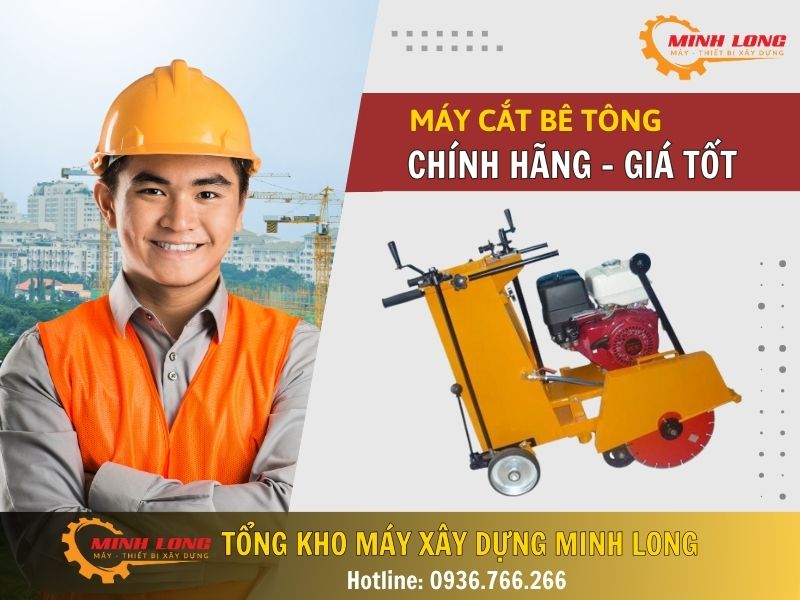 Địa chỉ bán máy cắt bê tông chính hãng chất lượng tại Hà Nội