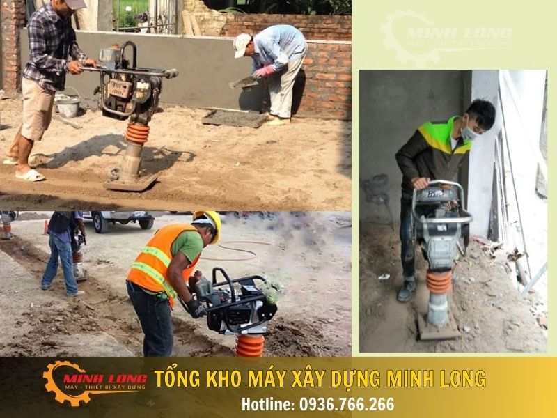 Lưu ý khi sử dụng máy đầm cóc 