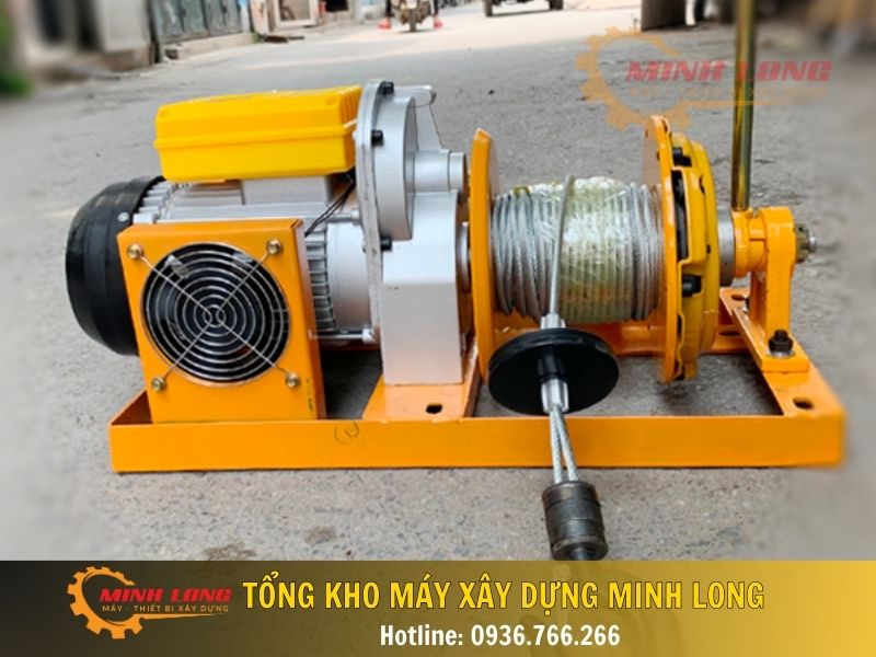 Công dụng của máy tời mặt đất